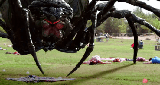 Big Ass Spider! - scene