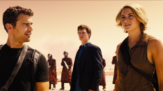 Four: "What is it, Tris? What can you see?" Tris: "Syndication rights, lots of syndication rights."